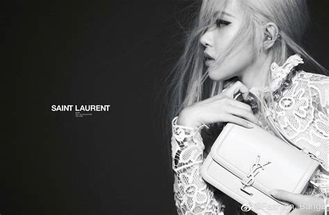 rose ysl bag|global ambassador of YSL.